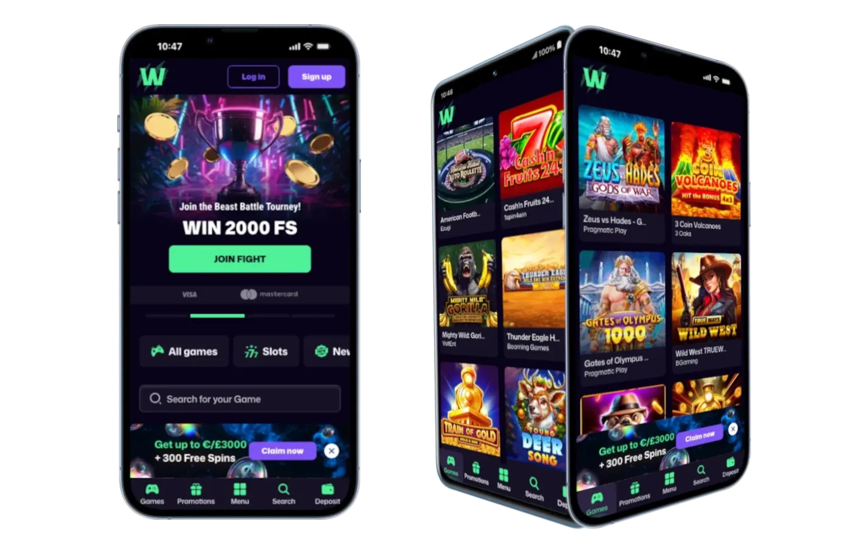 Winbeast Casino App Screenshot